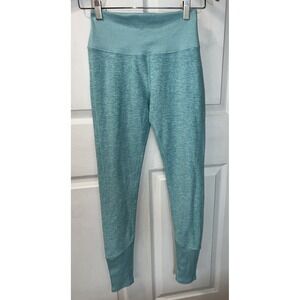 Alo Yoga High Waist Alosoft Lounge Legging Women's Small Blue Fitness Gym Active